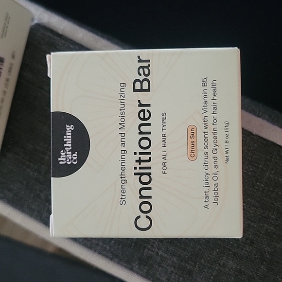 NWT The Earthling Co. Shampoo and Conditioner Bars CITRUS SUN - Picture 3 of 7